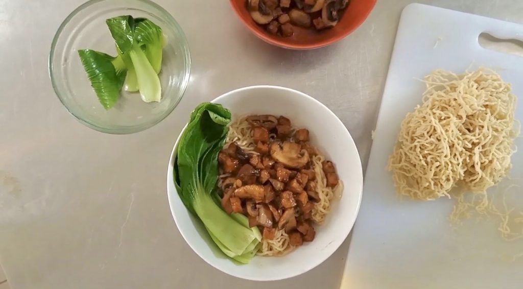 Mie Ayam Plant Based versi Bakmi GM