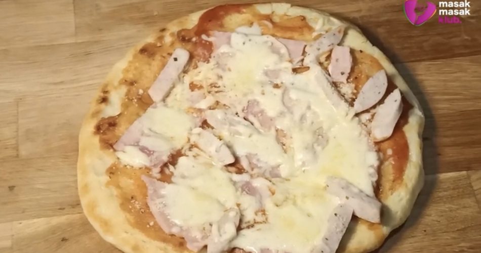 Pizza Tipis Tanpa Oven