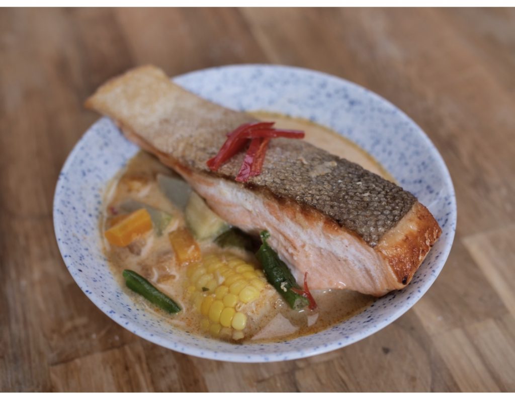 Salmon Lodeh Ala Gioi